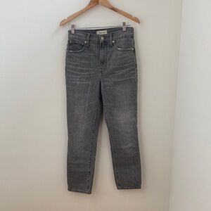 Madewell High-Rise Straight Leg Grey Women's Jeans size 26